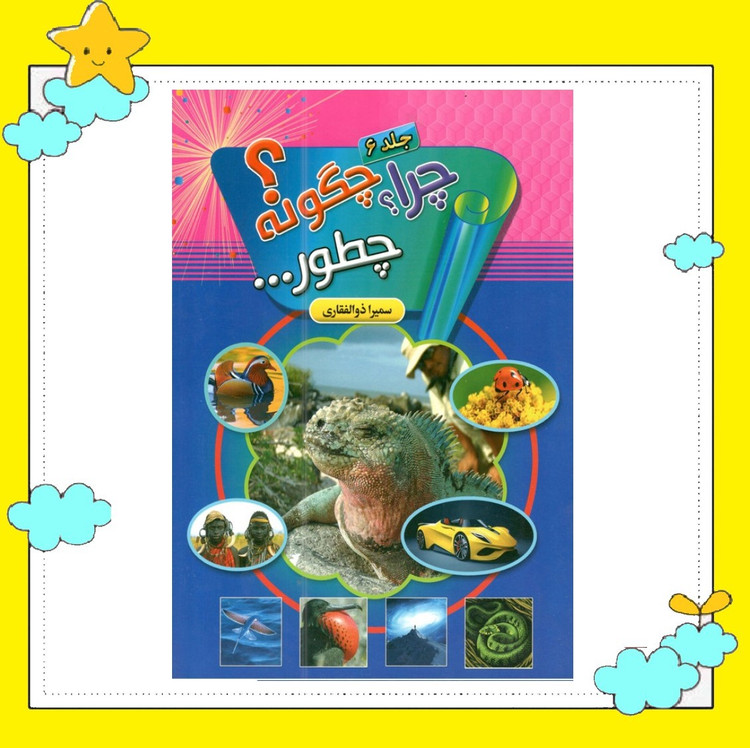کتاب چرا چگونه چطور 6 نوشته سمیرا ذوالفقاری انتشارات حباب (کاغذ گلاسه)